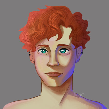 Fully rendered headshot - $25